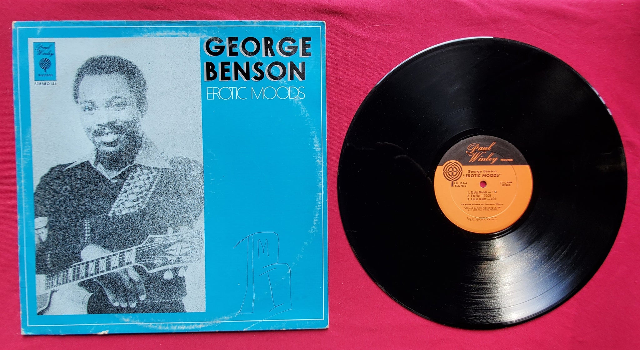 George Benson / Erotic Moods LP Paul Winley Records-