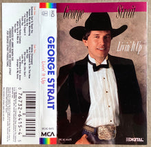 Load image into Gallery viewer, George Strait &quot;Livin&#39; It Up&quot; CASSETTE (USED) - MCA Records (1990)
