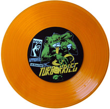 Load image into Gallery viewer, Turbokrieg &quot;NASA Approved Ultracore&quot; LP (Orange Transparent aka&quot;Frank Gold&quot;) Torture Garden Picture Company ‎(2014)
