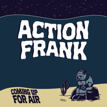 Load image into Gallery viewer, Action Frank ‎&quot;Coming Up For Air&quot; LP  (Blue And Yellow vinyl) - Otitis Media Records
