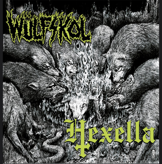 Wulfskol/Hexella “Burn With Us” LP - Goat Throne Records (2023)